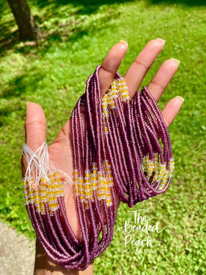 Amethyst Anklet